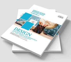 Pabrik kustom bisnis Flyers dua sisi pameran Matte UV proses katalog Glossy mengikat A4 A5 layanan cetak warna penuh - Product Image 2