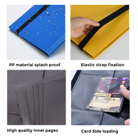 Classeur de Cartes à Collectionner PP 360 Poches Latérales avec Bande Élastique pour Yugioh, Vente en Gros