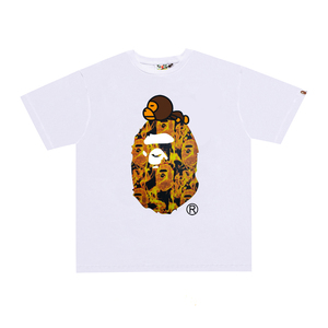<span class=keywords><strong>264</strong></span>. Nouveauté 2025 – T-shirts imprimés de qualité supérieure pour hommes, 100 % coton, style luxe 1:1, collection Ba Pes – Ventes flash Amazon - Product Image 3