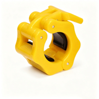 Colliers de serrage pour barre d'haltères 25mm 28mm 30mm 50mm en plastique, à dégagement rapide, accessoires de fitness