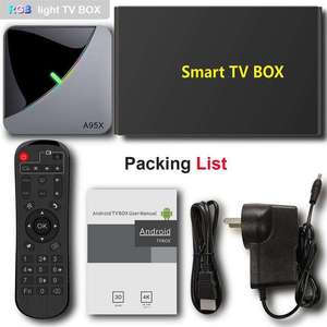 YUNDOO venta al por mayor Android 11,0 4K HD IPTV Set Top <span class=keywords><strong>Box</strong></span> <span class=keywords><strong>A95X</strong></span> F32GB 16GB Smart Android Dual Wifi - Product Image 4
