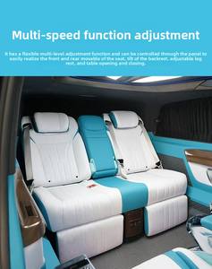Siège de camion électrique VIP de luxe Offre Spéciale en usine siège en cuir Aero pour Mercedes Benz Sprinter W447 Vito Vclass siège <span class=keywords><strong>pivotant</strong></span> de voiture - Product Image 5