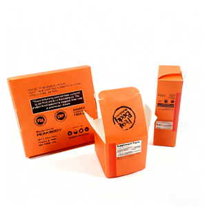 Caja de Cartón Reciclable con Revestimiento Rígido y Encolado para Envíos, Embalaje de Lujo para Frascos de Velas con Diseño en Relieve y Servicio de Diseño Gratuito - Product Image 2