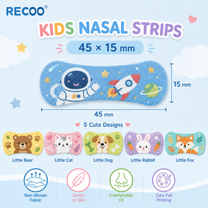 Logo OEM stampato Extra forza prestazioni strisce Nasenpflaster <span class=keywords><strong>Bandelettes</strong></span> Nasales strisce sportive Cerotti Nasali Nasali - Product Image 2