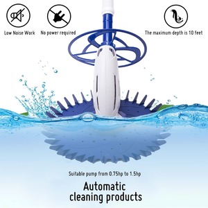 Aspirateur automatique de <span class=keywords><strong>piscine</strong></span> creusée <span class=keywords><strong>hors</strong></span> <span class=keywords><strong>terre</strong></span> avec aspiration améliorée nettoie les sols, les murs et les marches - Product Image 4