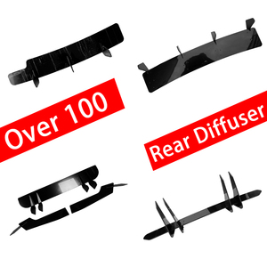 Haosheng Xe Phía Sau Khuếch Tán <span class=keywords><strong>Bumper</strong></span> Blade Phổ Trở Lại Spoiler Khuếch Tán Cho BMW G20 F30 E92 F32 F36 F10 Q50 Audi A3 W204 - Product Image 1