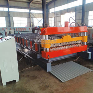 Usine populaire exportation afrique 686 & 890 profil Ibr toit feuille <span class=keywords><strong>Machine</strong></span> métal toit tuile rouleau formant la <span class=keywords><strong>Machine</strong></span> - Product Image 5