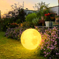 Lampes à boules LED solaires étanches, projecteurs rocheux d'extérieur, éclairage de jardin, IP65, lampes de pelouse, décoration de la maison, luxe