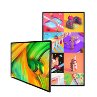 AWSTOUCH Pantalla Digital LCD 4K de 22-86 Pulgadas con Cambio Automático Horizontal/Vertical, Administración Remota de Dispositivos por WIFI y LAN
