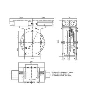 OX-187/OX-186/OX-186A сталь электромагнитный регулятор скорости лифта, машина для ограничения скорости лифта, бесполая запасные части - Product Image 6