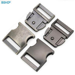 OEM accesorios para mascotas bolsa de Hardware 15mm/20mm/25mm/38mm Metal perro Collar lateral hebilla de liberación rápida para correa de perro y mochila - Product Image 2