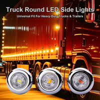Nouvelles feux de position latéraux pour camion WTTG en gros, haute qualité, haute luminosité, couleur simple ou double, DC12V, plastique, 3/4 pouce, garantie 1 an