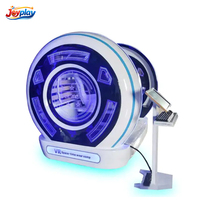 Joyplay Arcade 9D Réalité Virtuelle 200 Jeux Montagnes Russes Parc d'Attractions 9D VR Attractions Commerciales Machine de Jeu VR Arcade
