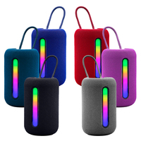 Altavoz RGB DC5V de Alta Calidad para 5.3 con Micrófono Incorporado, Bajos Potentes, Resistente al Agua IPX4 para Uso con Computadora