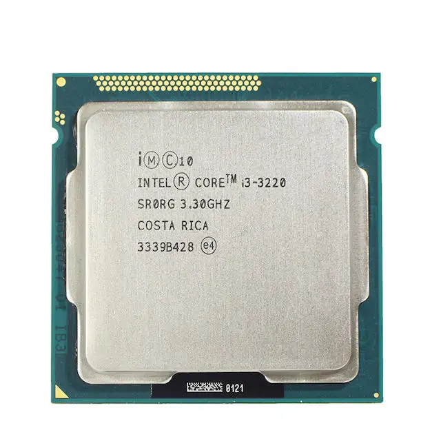 CPUs originais para Intl Core i3-3220 i3 3220 Processador usado (3M Cache, 3.30 GHz) LGA1155 Desktop