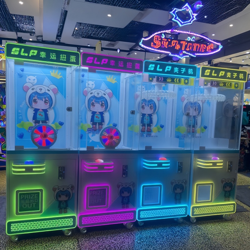 Детский игрушечный автомат Gacha, 75-100 мм, с призовым колесом