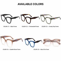Lunettes anti-lumière bleue BEM style œil de chat, monture intégrale TR90 écologique, unisexe, pour adultes