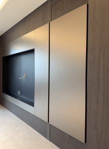 Modern hoogwaardig PVC bamboe houtskool paneel bamboe kristal wandpaneel voor hotel of woonkamers - Product Image 6