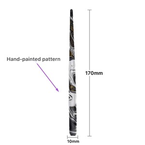 Portapenna Calligrafico in Legno Multicolore HY <span class=keywords><strong>con</strong></span> <span class=keywords><strong>Pennino</strong></span>, Design di Lusso, Scrittura Fluida, Fatto a Mano, Regalo di Shanghai - Product Image 2