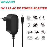 Alimentation électrique 12V1A 24V0.5A, adaptateur secteur US, adaptateur 24v0.5a, alimentation pour bande LED, adaptateur 12W