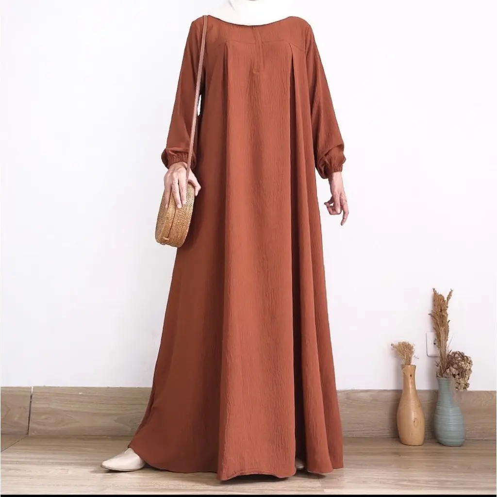بيع بالجملة العيد أزياء إسلامية أنيقة خليجي متواضعة عباية دونا مسلمانا دبي السيدات المسلمات فستان نسائي فتيات عباية غير رسمية