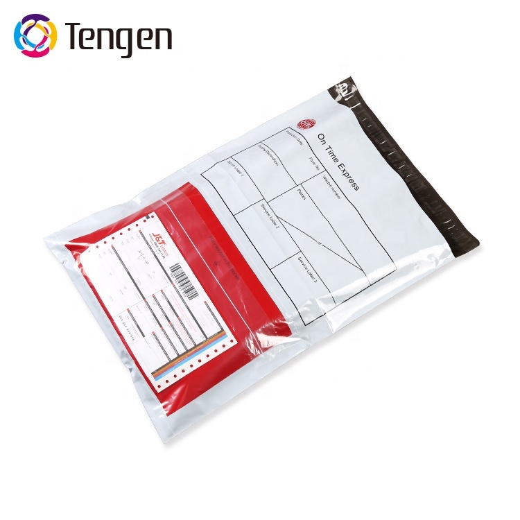 Custom Printed Cutting Biodegradable Commerce Shipping Pink Plastic Poly Mailer Bags Polymailer 10x13 With Die Cut Handle