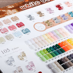 ZRKGEL Muestra gratis 15ml Hermosa botella de oso 105 colores Inodoro UV Gel Esmalte de <span class=keywords><strong>uñas</strong></span> Venta al por mayor TPO & HAME Free UV Gel Polish Set - Product Image 5