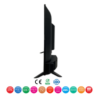 Televisor LED de 19 22 24 28 32 Pulgadas, Normal, AC/DC 12V, Digital DVB-T2S2, Televisor LED Y LCD FHD de 19 Pulgadas