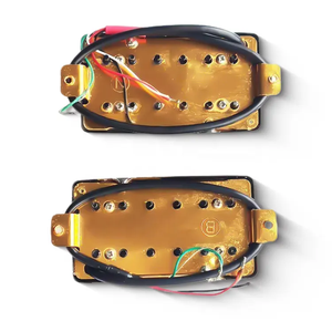 Alnico ปิ๊กอัพกีตาร์พร้อมฝาครอบโครเมี่ยมสีดำบาร์แม่เหล็ก - Product Image 4