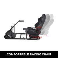 Charmount Manufacture OEM ODM Racing Seat Gaming Wheel Stand Simulator Cockpit Steering Gaming-Cockpit