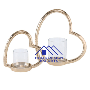 Portavelas decorativo para el hogar de gran venta con votivo de vidrio para centros de mesa de boda decoración soporte de luz en T de alta calidad - Product Image 3