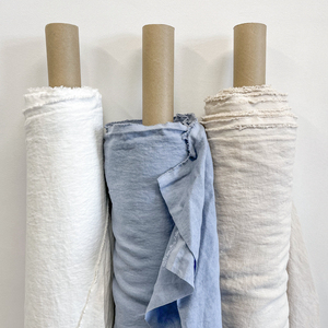 Nhà Máy Cạnh Tranh Mềm Mại Thoáng Khí Pha Trộn Quần Áo Mô Hình <span class=keywords><strong>Linen</strong></span>/Cotton Pha Trộn Vải 100% Lanh Và Vải Lanh Pha Trộn - Product Image 4