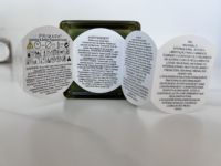 Étiquette de brochure multicouche personnalisée, autocollant imperméable multi-pages pour emballage de bouteilles de cosmétiques, de vin et de soins de la peau