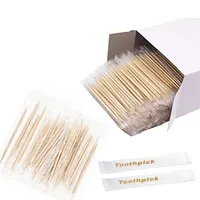 1,8 мм бамбуковые зубочистки индивидуальных Виолончель обертывание в индивидуальной упаковке зубочистка бамбука