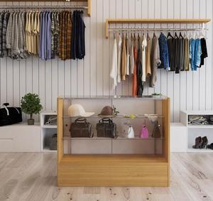 Cửa Hàng Tạp Hóa Cửa Hàng Khói Hiện Đại Thương Mại Trưng Bày Khói Bằng Gỗ Kính Cho Tủ Trưng Bày Khói Thuốc Lá Có Đèn LED - Product Image 3