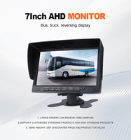 Ultra-Kostengünstige HD 7-Zoll LKW-Rückfahrkamera mit LCD-Monitor 12-24V Wasserdicht Nachtsicht Schulbus-Parksystem