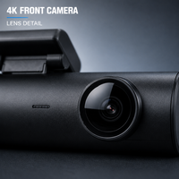 YQ-31D 4K Dashcam dengan WDR/HDR Super Night Vision Perekam Video Perlindungan Daya Rendah Mode Parkir