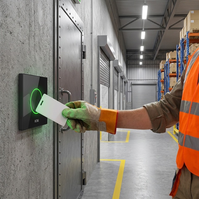 A42 Waterproof, Outdoor QR Code Reader, Industrial Access, Warehouse Gate Access Control Barcode Reader