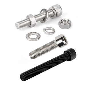 Toutes les tailles M2 M3 <span class=keywords><strong>M5</strong></span> M6 M8 <span class=keywords><strong>ISO</strong></span> <span class=keywords><strong>4762</strong></span> DIN912 Vis à tête cylindrique à six pans creux Boulons hexagonaux - Product Image 6