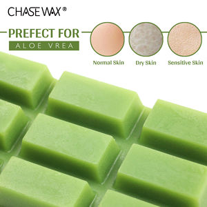Bloc de cire chaude sans bande en gros, film chaud, briques de cire dure, épilation brésilienne pour l'épilation, Aloe Vera 500g - Product Image 3
