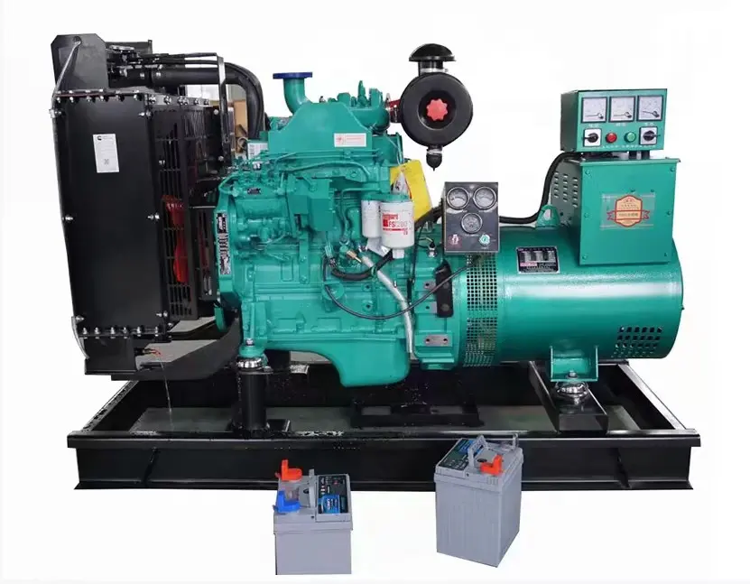 Cummins 20kw ~ 1200kw 75kw set generator diesel generator senyap untuk penggunaan rumah portal set generator diesel