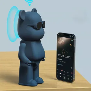 B3 Animal Cartoon Gloomy Bear Wireless Small Speaker Loudspeaker Gift Christmas OEM With Radio