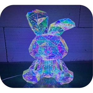 LUZ LED RABBIT 100 LED BLANCO FRÍO 21X21.5 H. 41CM - Product Image 1