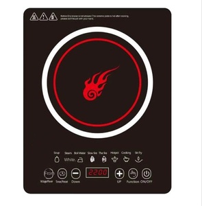Estufa de Inducción Portátil a Prueba de Agua de 6 Quemadores, Panel de Vidrio Templado, Control Táctil, Carcasa de Plástico para Uso en Encimera, Hotpot - Product Image 6