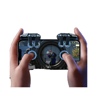 Nouveau Gâchette de jeu mobile G21 pour PUBG, manette de jeu à six doigts pour jeux mobiles sur smartphone PUBG Call of Duty