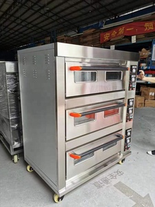Astar di Cottura Del Pane Forno Elettrico per Uso Professionale Completa Da Forno 3 Deck 6 Vassoi Forno Per La <span class=keywords><strong>Vendita</strong></span> - Product Image 4