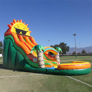 Scivolo d'Acqua Gonfiabile Estivo per Parco/Festa/Spiaggia, Scivolo Acquatico Paradiso del Sole - Product Image 2