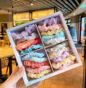 YANE français élégant élastique cheveux chouchous avec dentelle femmes couture cheveux accessoires - Product Image 2