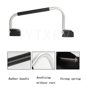 TYTXRV 635*285*70mm RV Main courante pliante <span class=keywords><strong>Caravane</strong></span> en alliage d'aluminium Poignée de porte d'entrée pour <span class=keywords><strong>caravane</strong></span> camping-car Yacht <span class=keywords><strong>Auto</strong></span> - Product Image 3