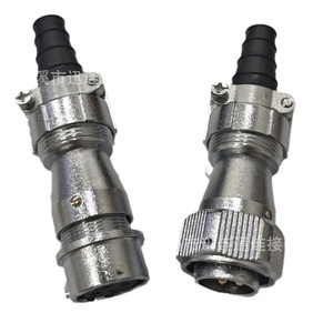Conector de Aviación WY20 de Aleación de Zinc de 2-15 Pines, Resistente al Agua, con Contactos de Cobre Chapados en Oro - Product Image 1